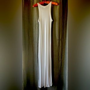 LNA Candi Dress .White tank dress